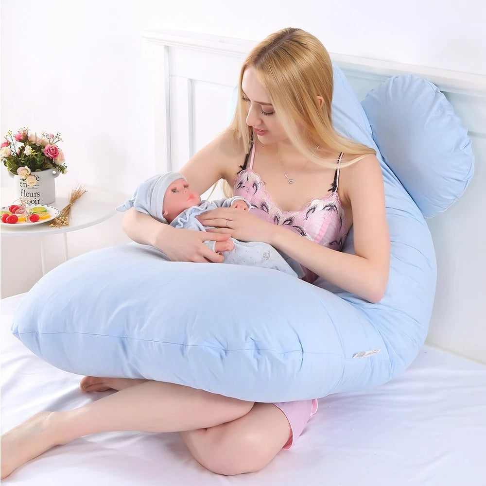 💤 PANGDUBE™ 3-in-1 Pregnancy & Nursing Pillow (130×70 cm)
