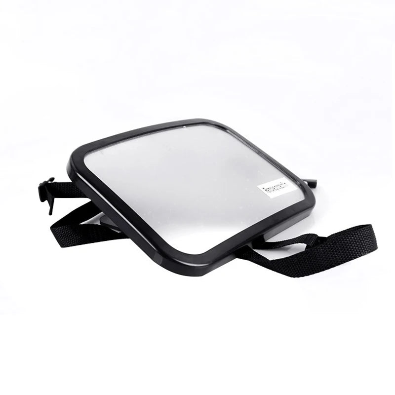 360° Rotating Baby Car Tummy Time Rear View Baby Mirror for Baby Car Seat