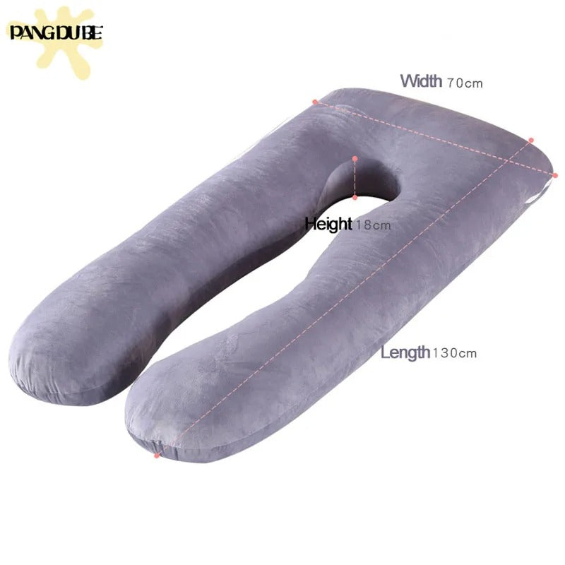 💤 PANGDUBE™ 3-in-1 Pregnancy & Nursing Pillow (130×70 cm)