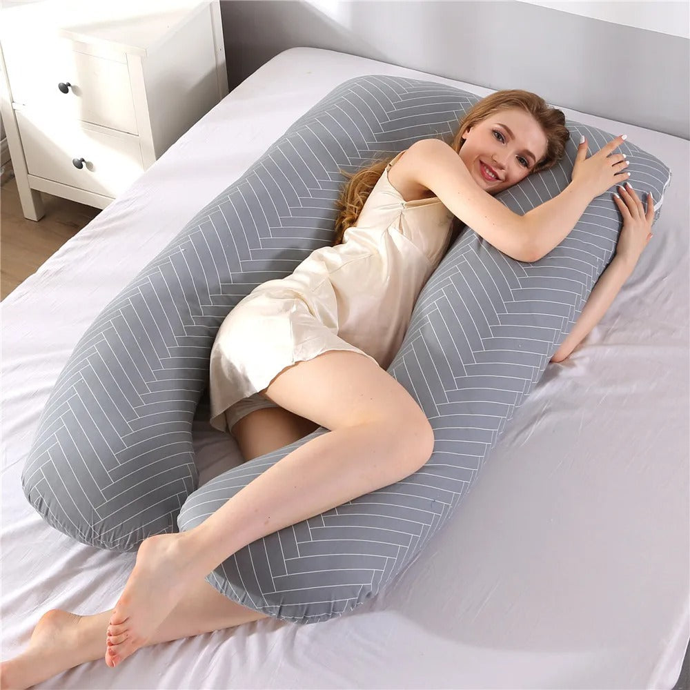 💤 PANGDUBE™ 3-in-1 Pregnancy & Nursing Pillow (130×70 cm)